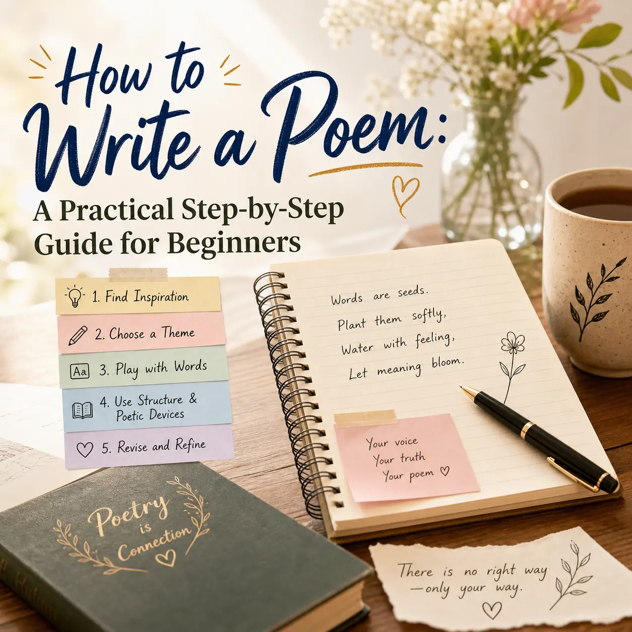 How to Write a Poem: A Practical Step-by-Step Guide for Beginners